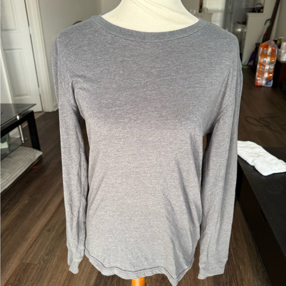 Stafford Heather Gray Long Sleeve Women's Tee